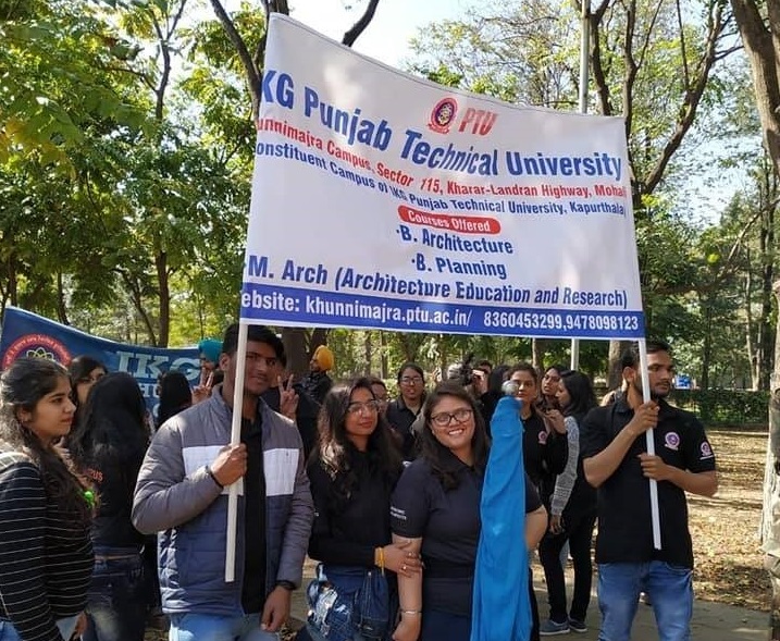 Students of Mohali Campus-II participated in Chandigarh Urban Fest (CUF-19) dated 24 February 2019